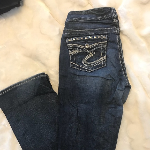 Silver Jeans dark wash - Picture 1 of 2